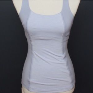 🍋lululemon EUC lavender tank top w/ built in bra